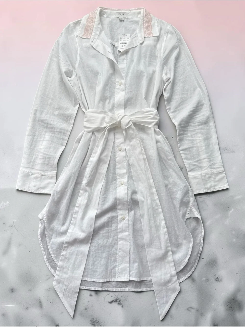 NWT J.Crew Tie-Waist tunic